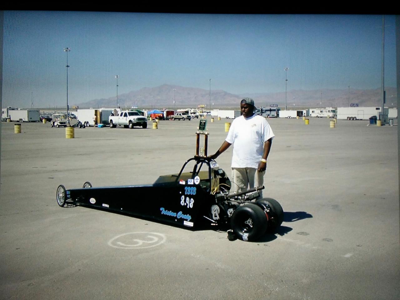 Young Tristan Craig beginning his racing journey